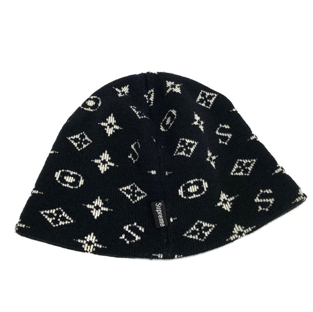 Supreme Louis Vuitton Monogram Beanie