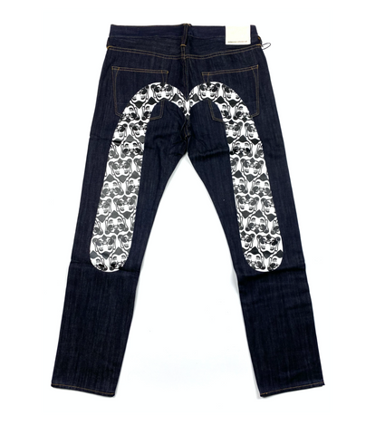 Evisu Godhead Daicock Sustainable Indigo Denim Jean