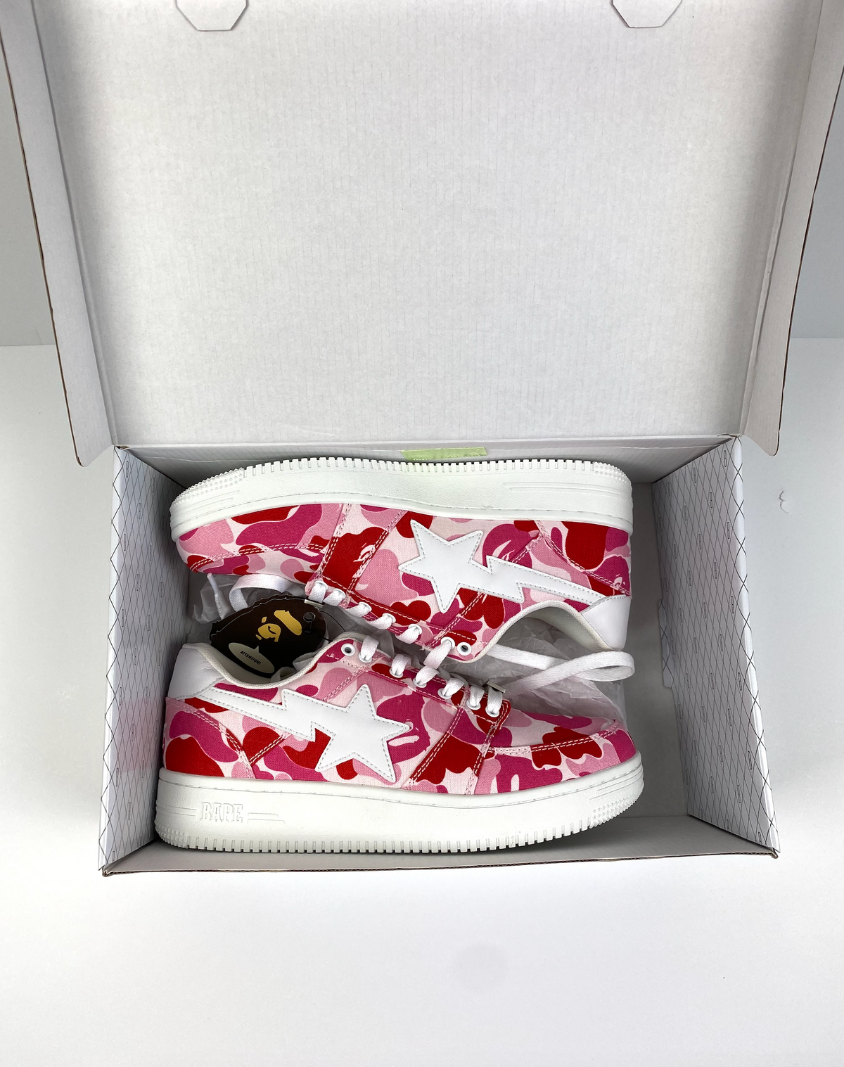 BAPESTA Pink Full Camo