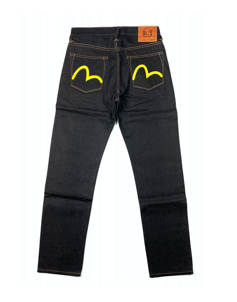 Evisu Yellow Daicock Raw Denim