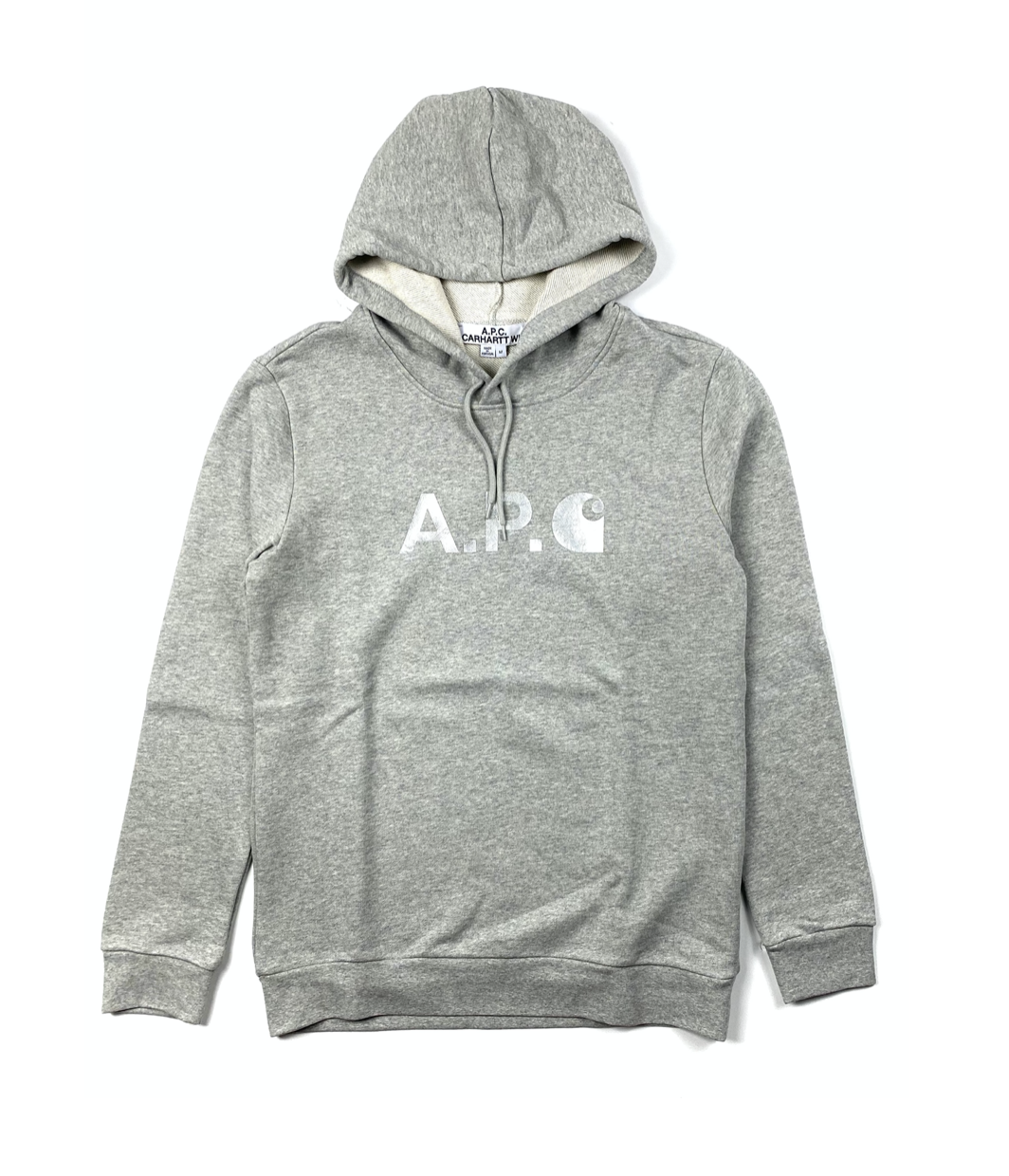 A.P.C. X Carhartt WIP Grey Hoodie