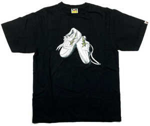 BAPE Bapesta Sneaker Black Tee