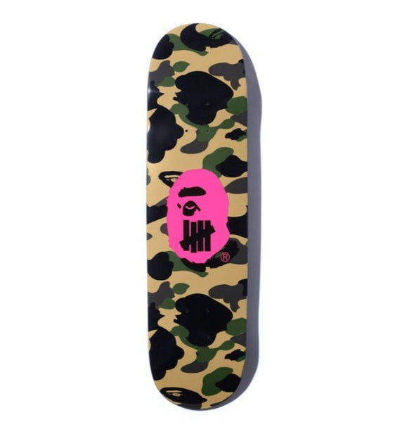 BAPE X UNDEAFTED Skateboard  ABC Camo SS18