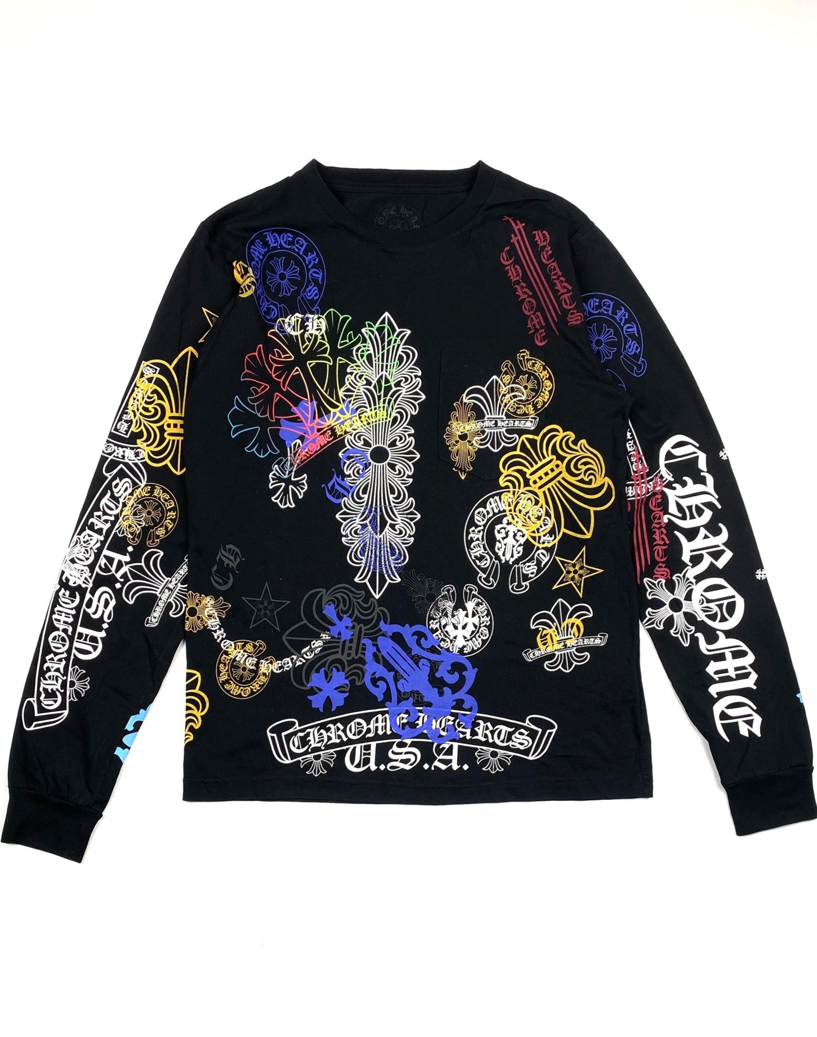 Chrome Hearts Multi-color Monogram Long Sleeve