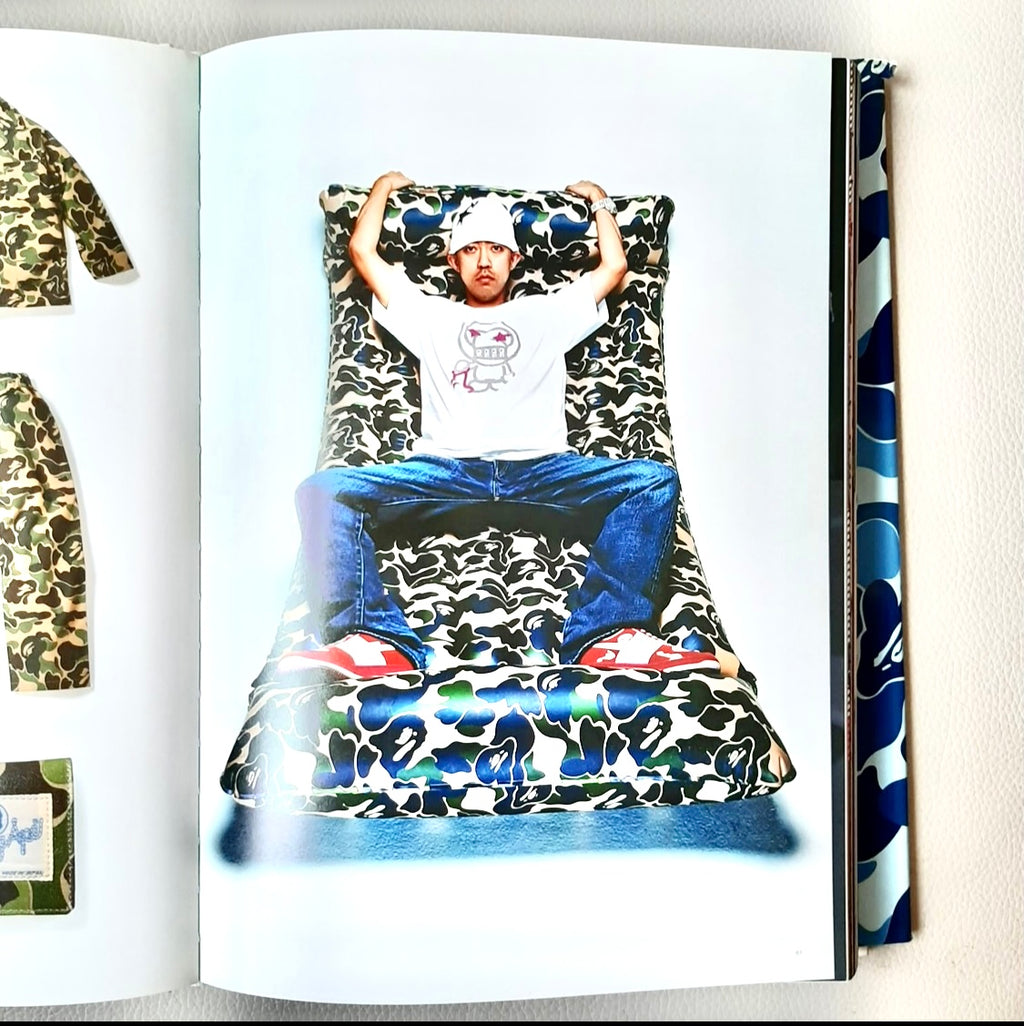 BAPE x Rizzoli Blue Camo Hard-Cover Book
