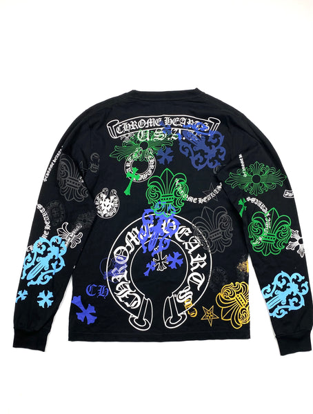 Chrome Hearts Multi-color Monogram Long Sleeve