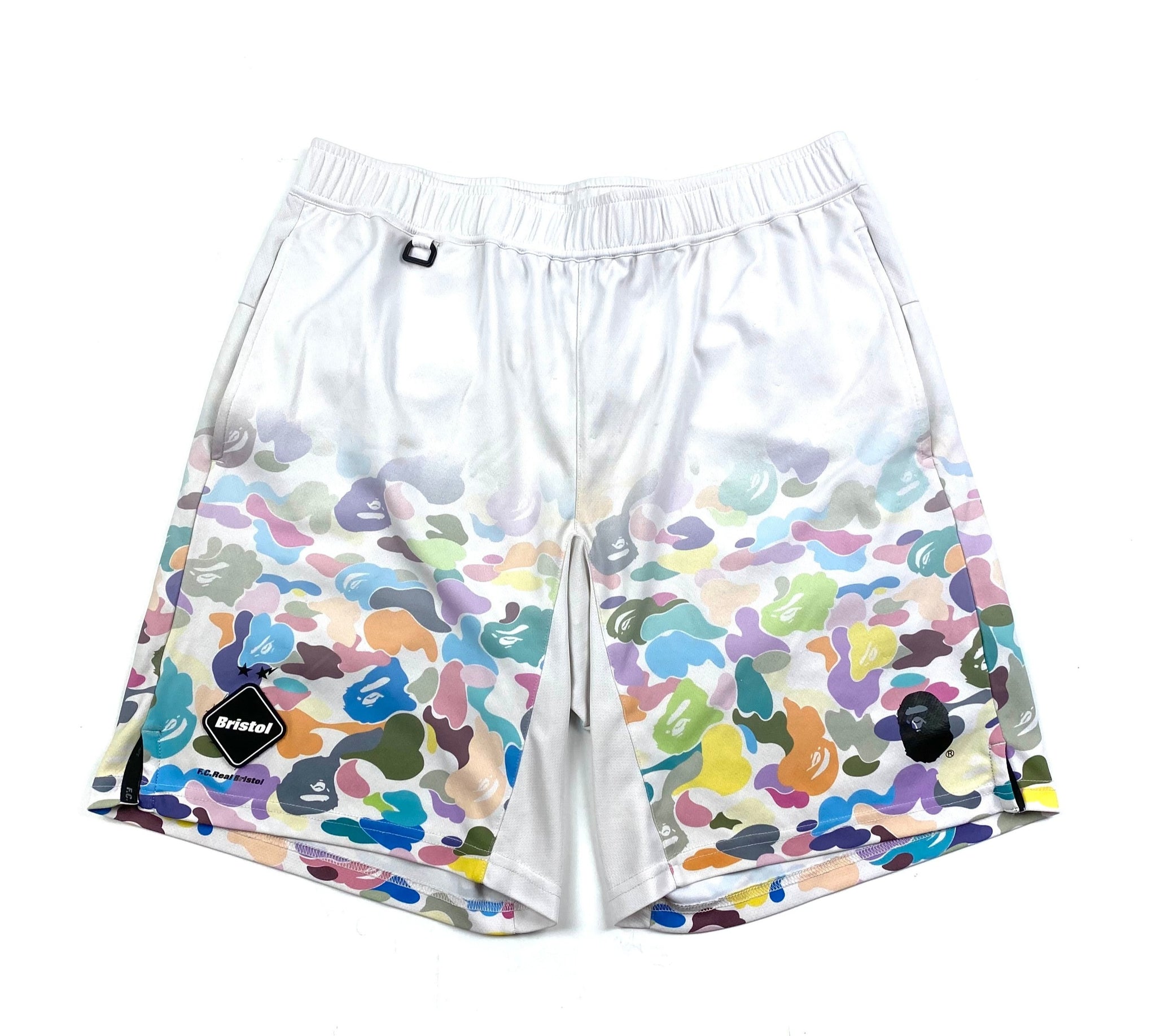 F.C.R.B. X BAPE Cotton Candy Game Short – VV department