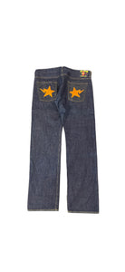 BAPE OG Orange Star Jean