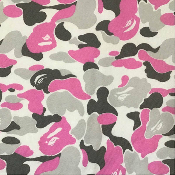 BAPE Kanazawa City Pink Camo Full Zip Hoodie